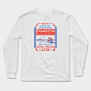 1933 Evanston Illinois Long Sleeve T-Shirt